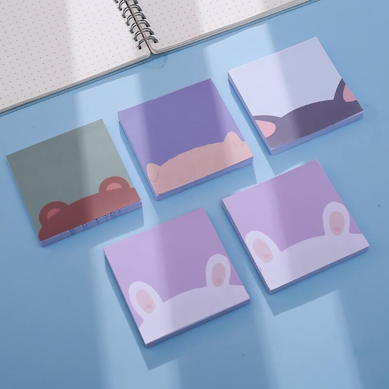 

1pc Cartoon Graphic Random Memo Pad, Multicolor