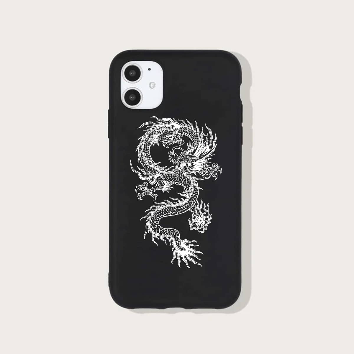 

Chinese Dragon iPhone Case, Black