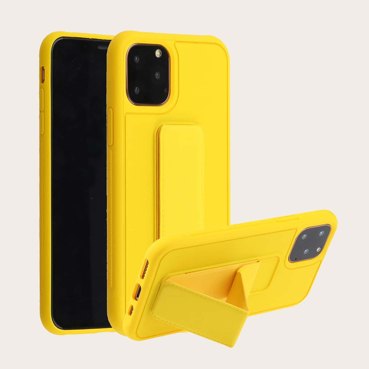 

Solid Holder iPhone Case, Yellow