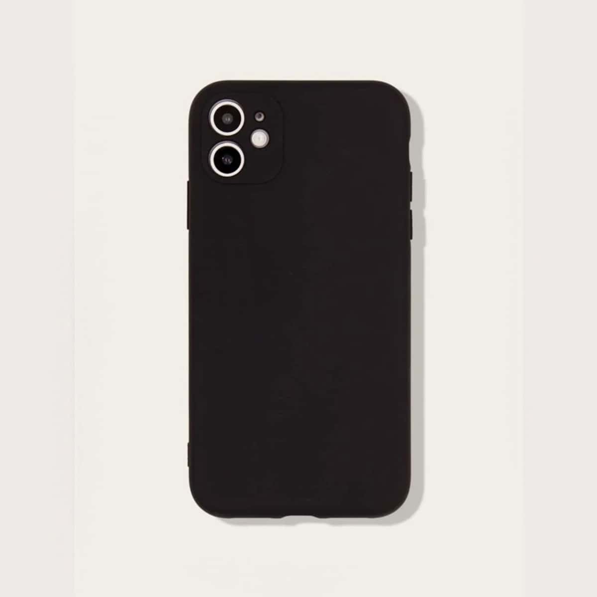 

Solid iPhone Case, Black