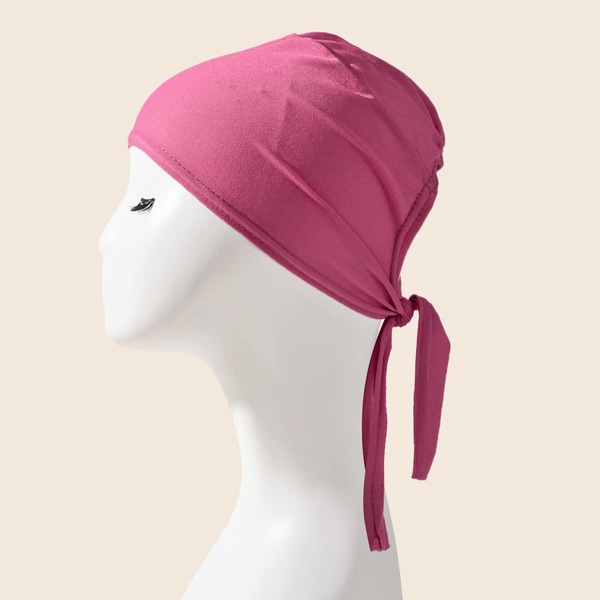 

Solid Hijab Hat, Hot pink