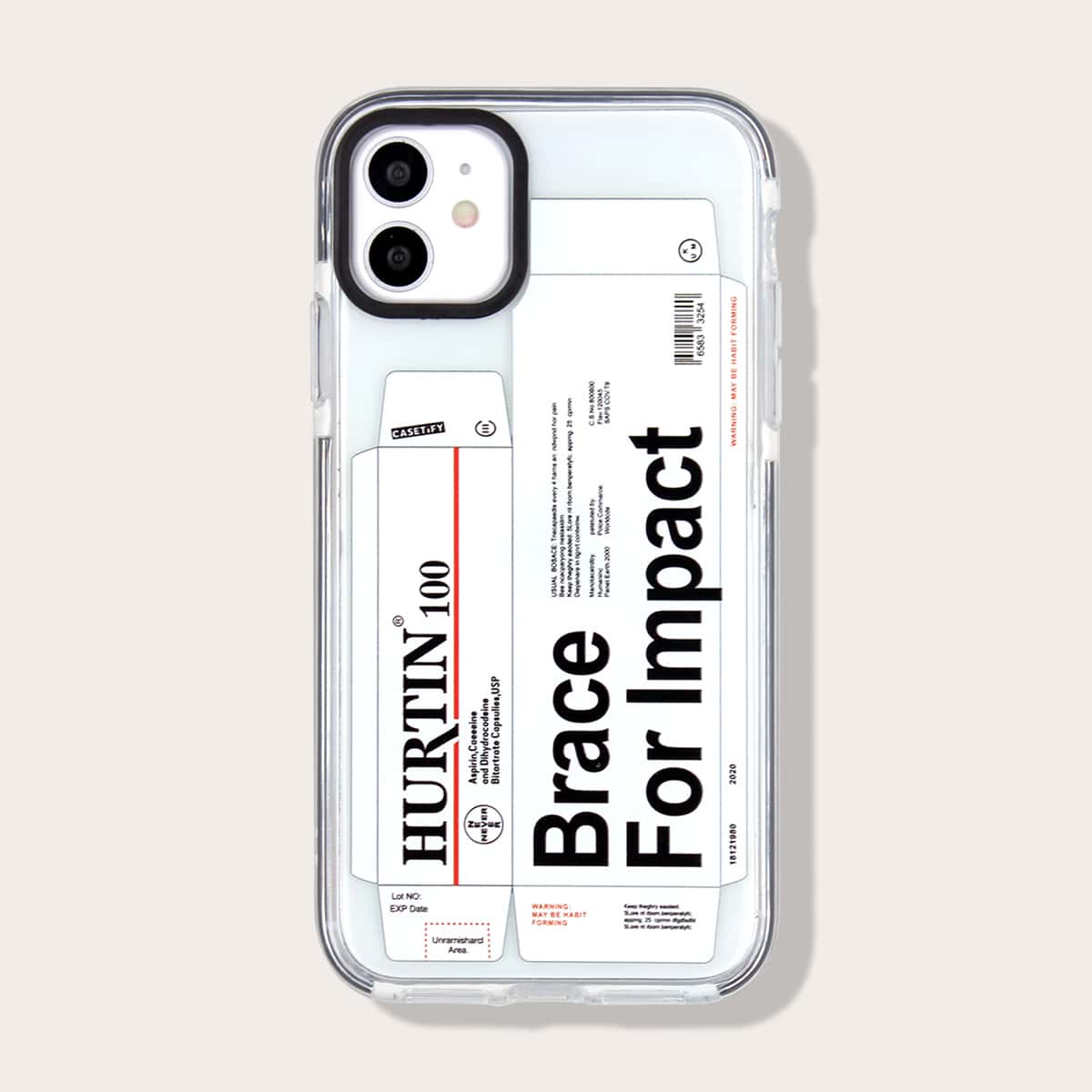 

Letter Graphic iPhone Case, Multicolor