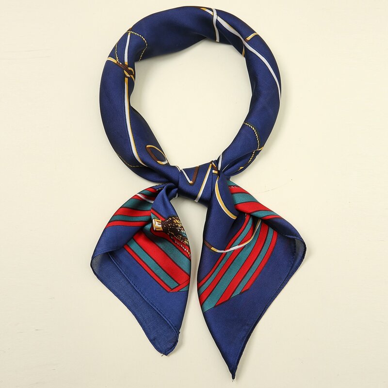 

Striped Print Bandana, Multicolor