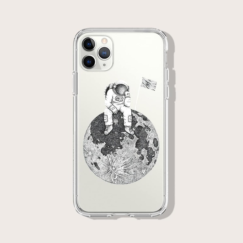 

Astronaut Clear iPhone Case