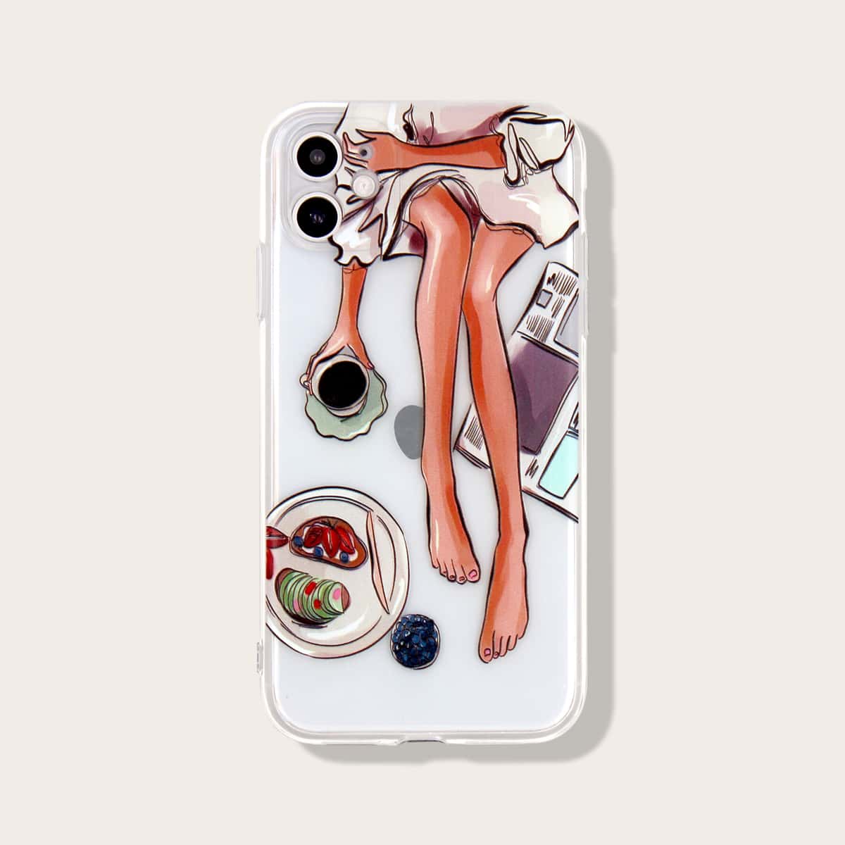 

Figure Graphic iPhone Case, Multicolor