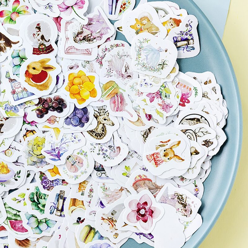 

45pcs Mixed Pattern Random Sticker, Multicolor