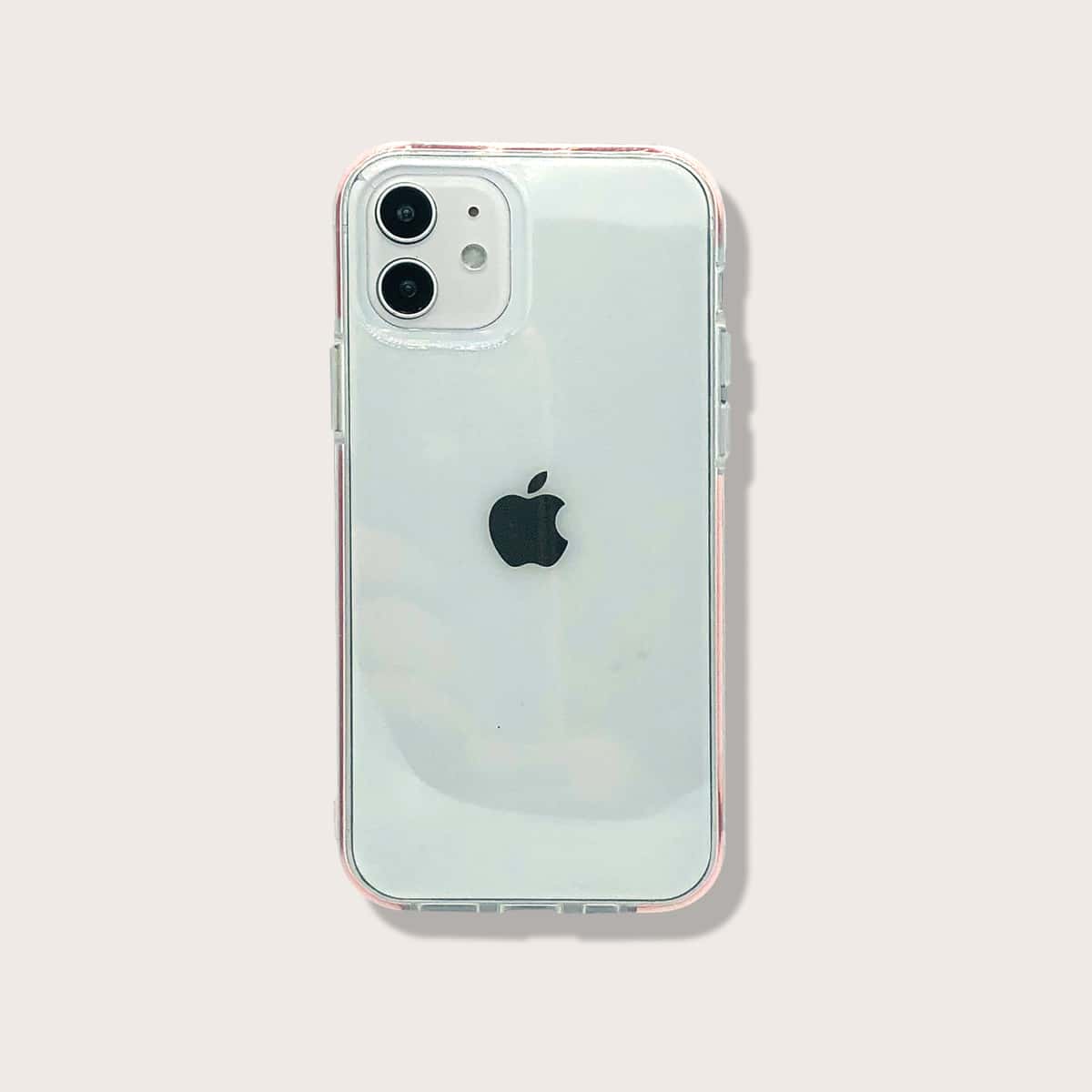 

Colorblock Frame Clear iPhone Case