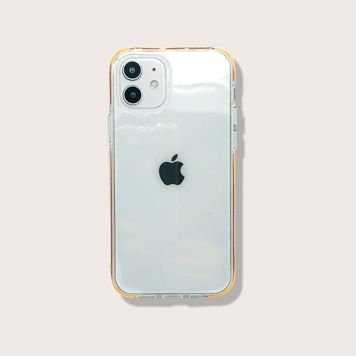 

Colorblock Frame Clear iPhone Case