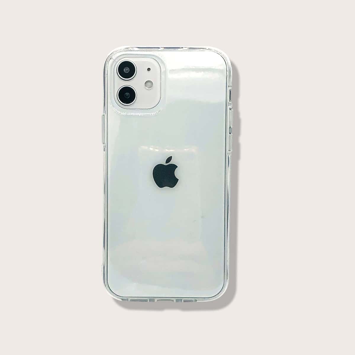

Colorblock Frame Clear iPhone Case