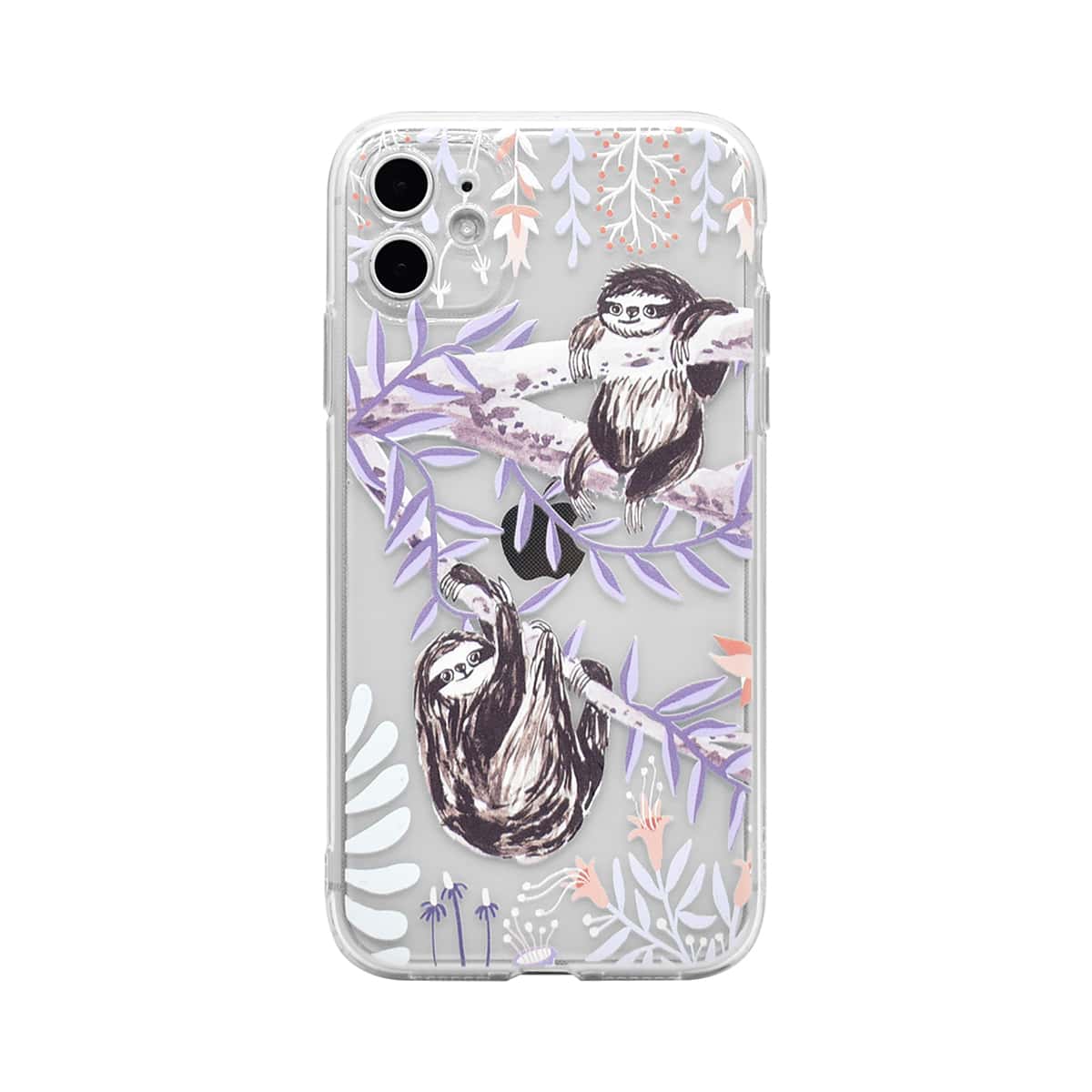 

Sloth & Leaf iPhone Case, Multicolor