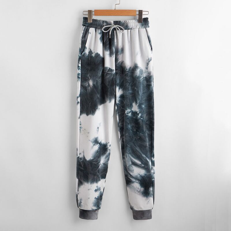 

Tie Dye Drawstring Sweatpants, Multicolor