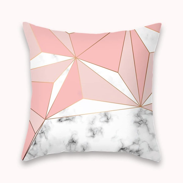

Geometric Pattern Cushion Cover Without Filler, Multicolor