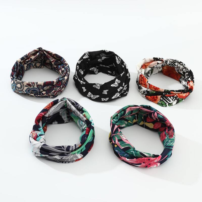 

1pc Random Twisted Headband, Multicolor