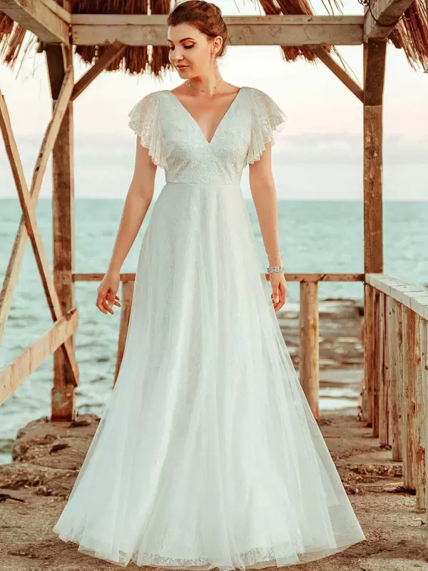 30 Simple Wedding Dresses Under $60 from SheIn