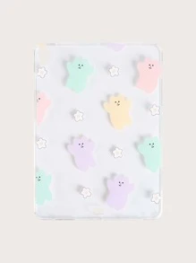 Cartoon Graphic Clear Case Compatible With iPad - Clear - View 2