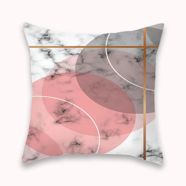 

Marble Pattern Cushion Cover Without Filler, Multicolor