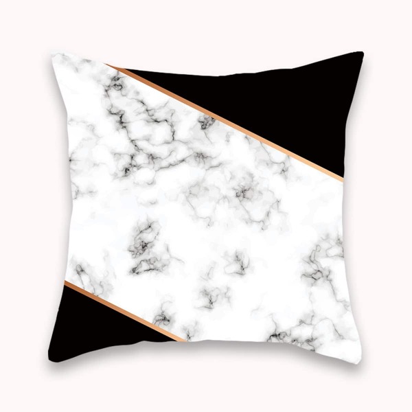 

Marble Pattern Cushion Cover Without Filler, Multicolor