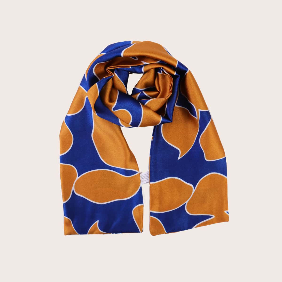 

Colorblock Geo Twilly Scarf, Multicolor