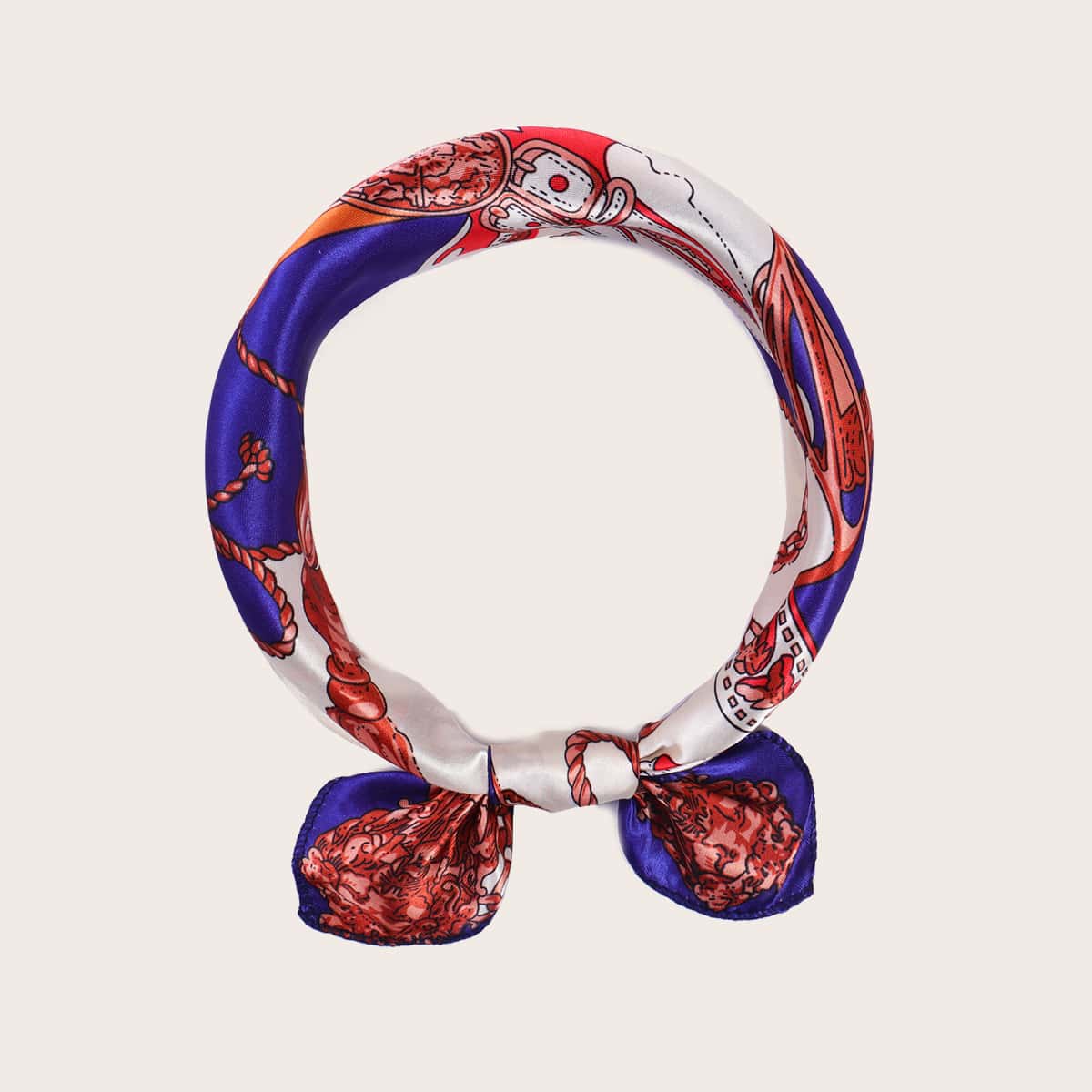 

Chain Print Bandana, Multicolor