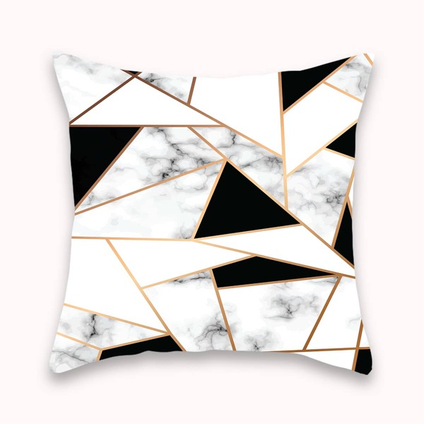 

Geometric Pattern Cushion Cover Without Filler, Multicolor