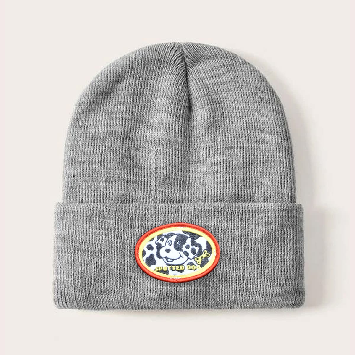 

Guys Dog Patch Beanie, Grey