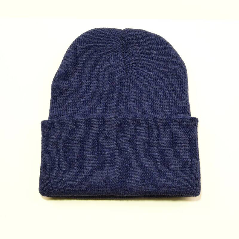

Guys Solid Beanie, Navy blue