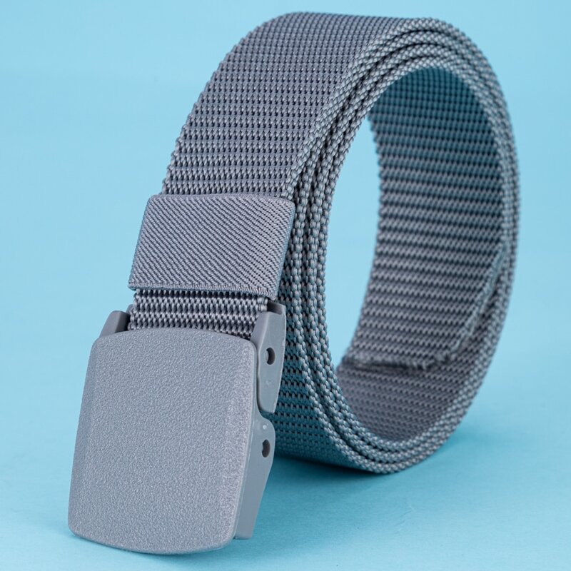 

Guys Solid Tape Belt, Grey