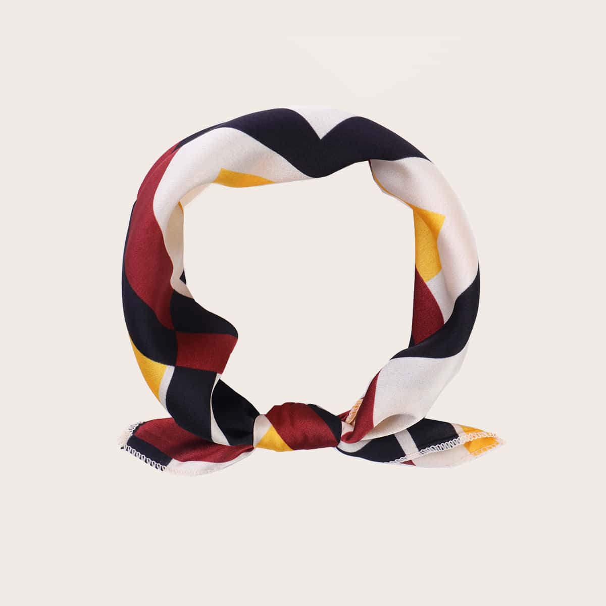 

Colorblock Geo Bandana, Multicolor
