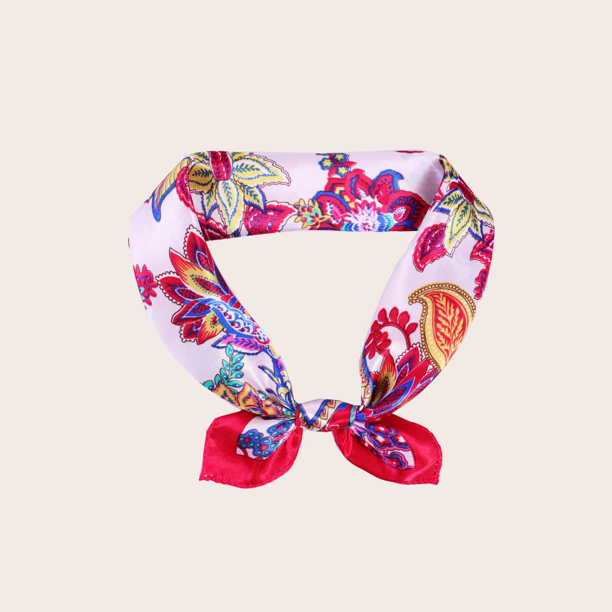 

Floral Pattern Bandana, Multicolor