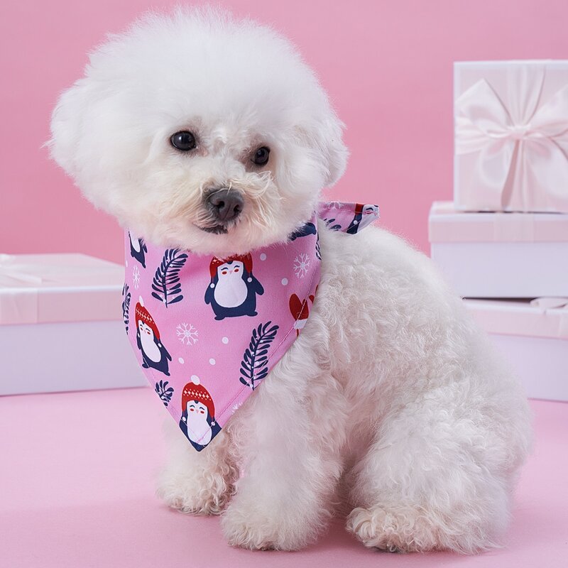 

Cartoon Penguin Pet Bandana, Multicolor