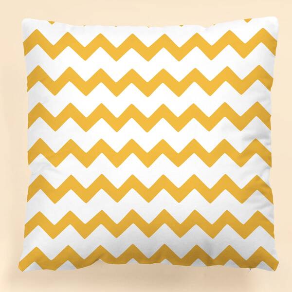 

Chevron Pattern Cushion Cover Without Filler, Multicolor