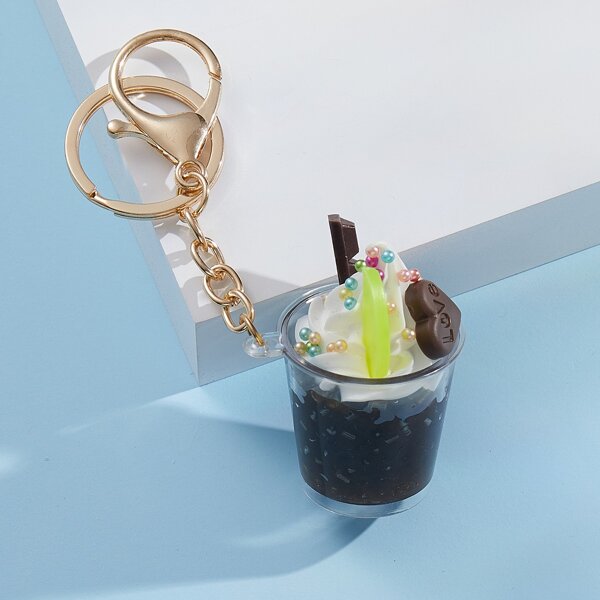 

Ice Cream Design Keychain, Multicolor