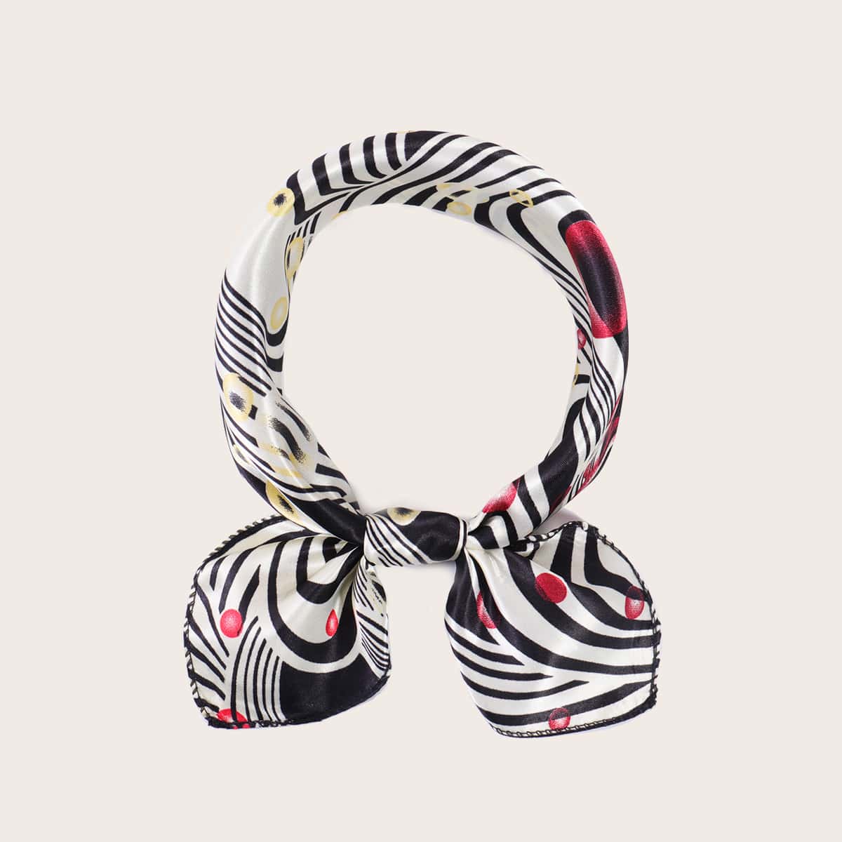 

Bubble Pattern Bandana, Multicolor