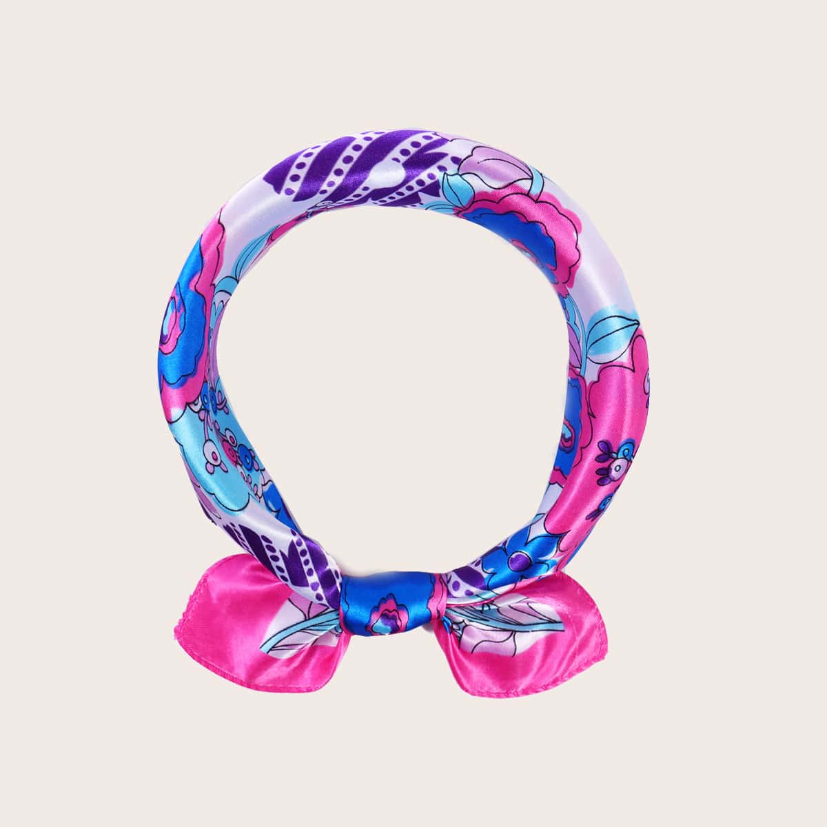 

Floral Pattern Bandana, Multicolor