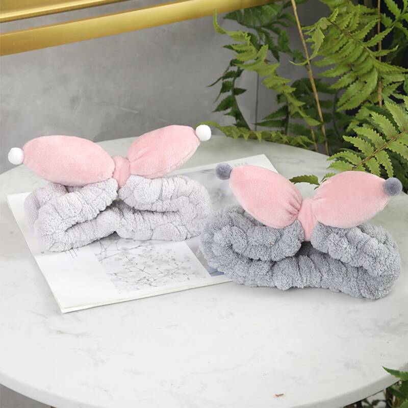 

1pc Cartoon Bath Headband, Multicolor