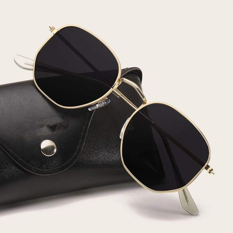 

Guys Metal Frame Sunglasses, Black