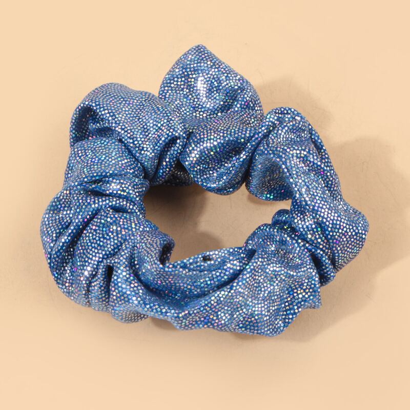 

1pc Glitter Scrunchie, Blue