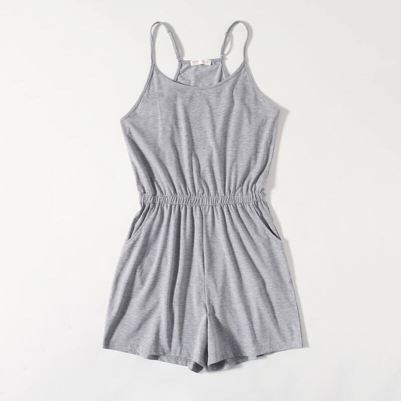 

Solid Pocket Bodysuit, Grey
