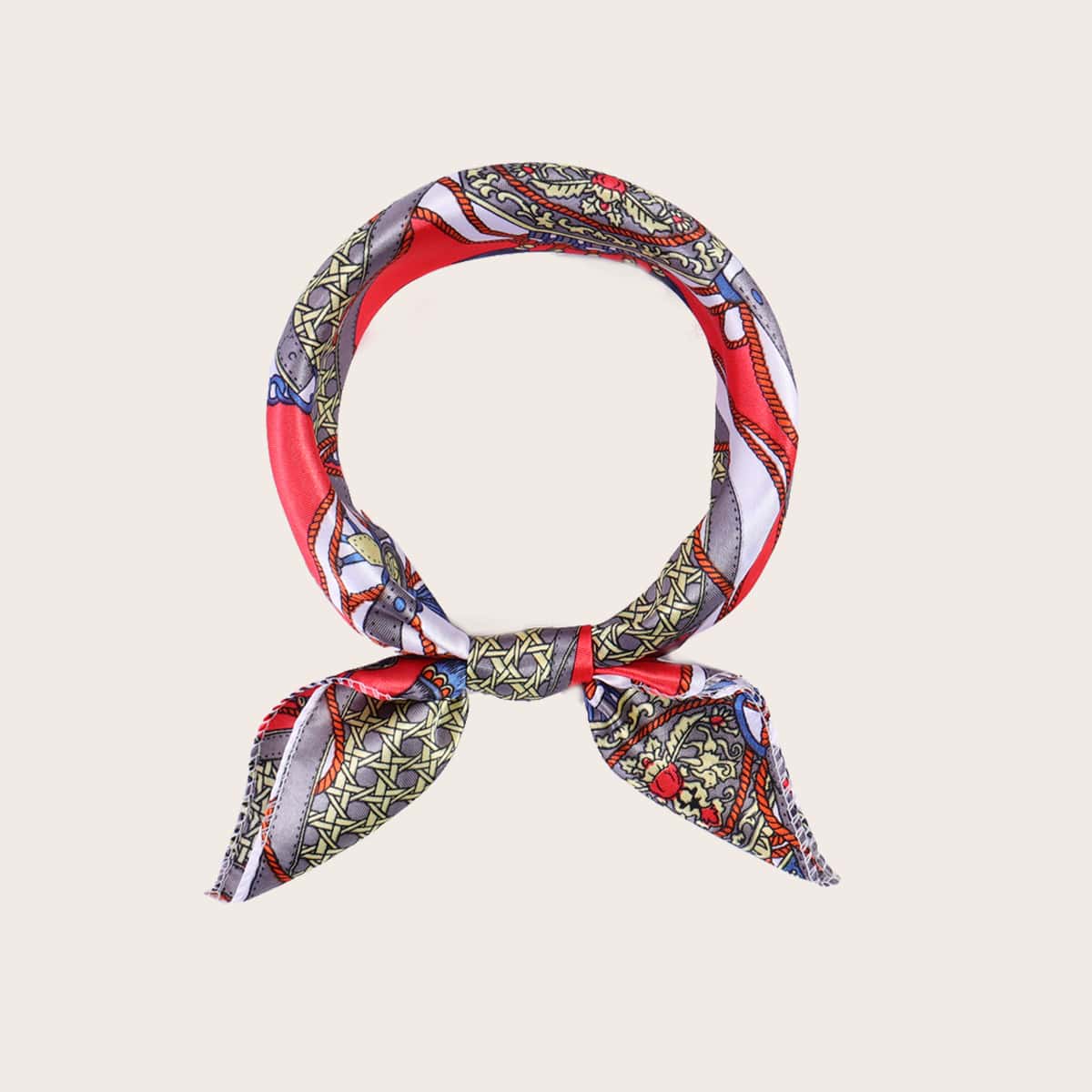 

Tassel Print Bandana, Multicolor