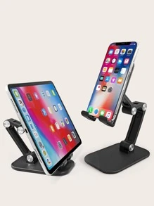 可折疊桌面手機支架 - 黑色 - 查看 1