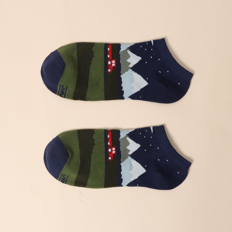 

Cartoon Graphic Socks, Multicolor
