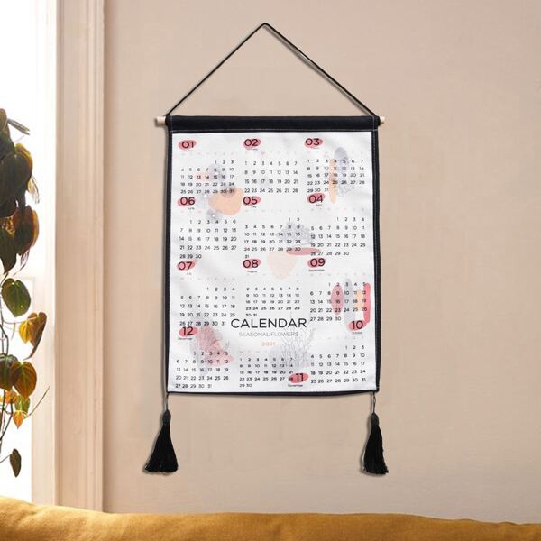 

Calendar Design Hanging Wall Art, Multicolor
