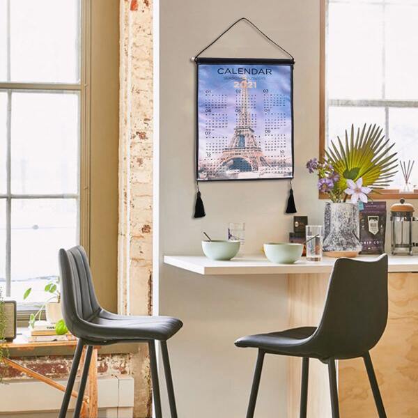 

Calendar Design Hanging Wall Art, Multicolor