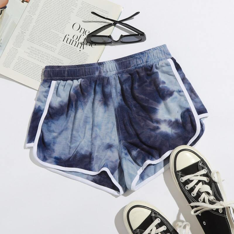 

Tie Dye Dolphin Shorts, Multicolor