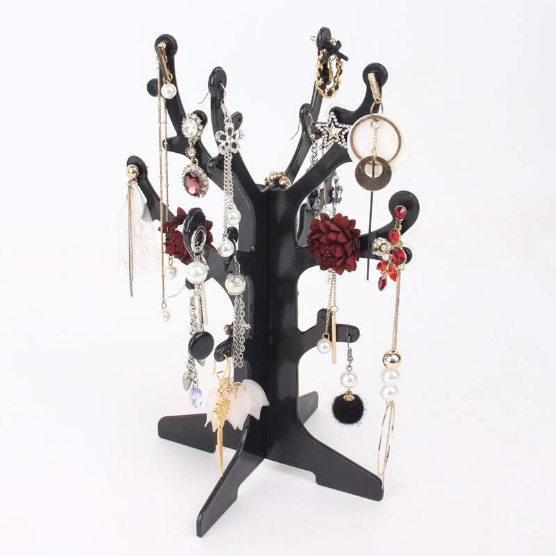

Tree Shaped Jewelry Storage Rack, Black