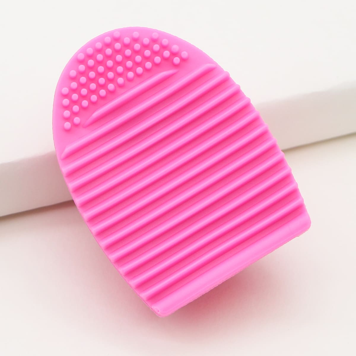 

1pc Makeup Brush Cleaning Tool, Pink
