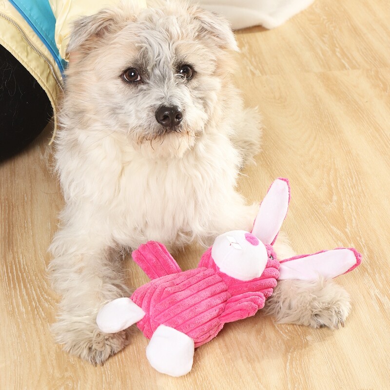 

Cartoon Shaped Pet Sound Toy, Hot pink