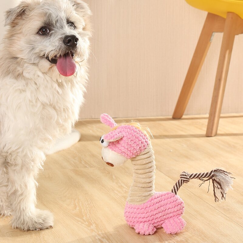 

Cartoon Shaped Pet Sound Toy, Pink