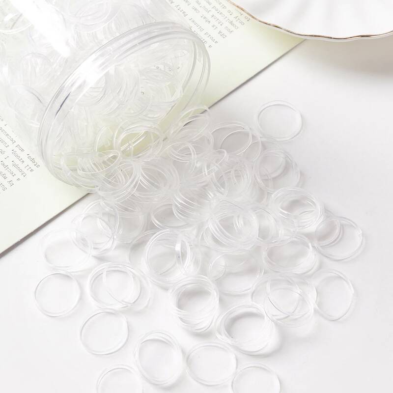 

1box Mini Hair Tie, White