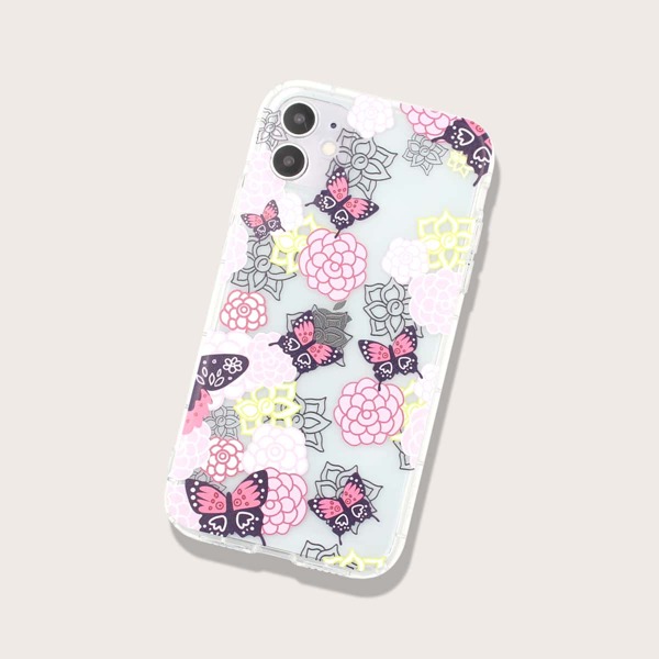 

Flower Print iPhone Case, Multicolor